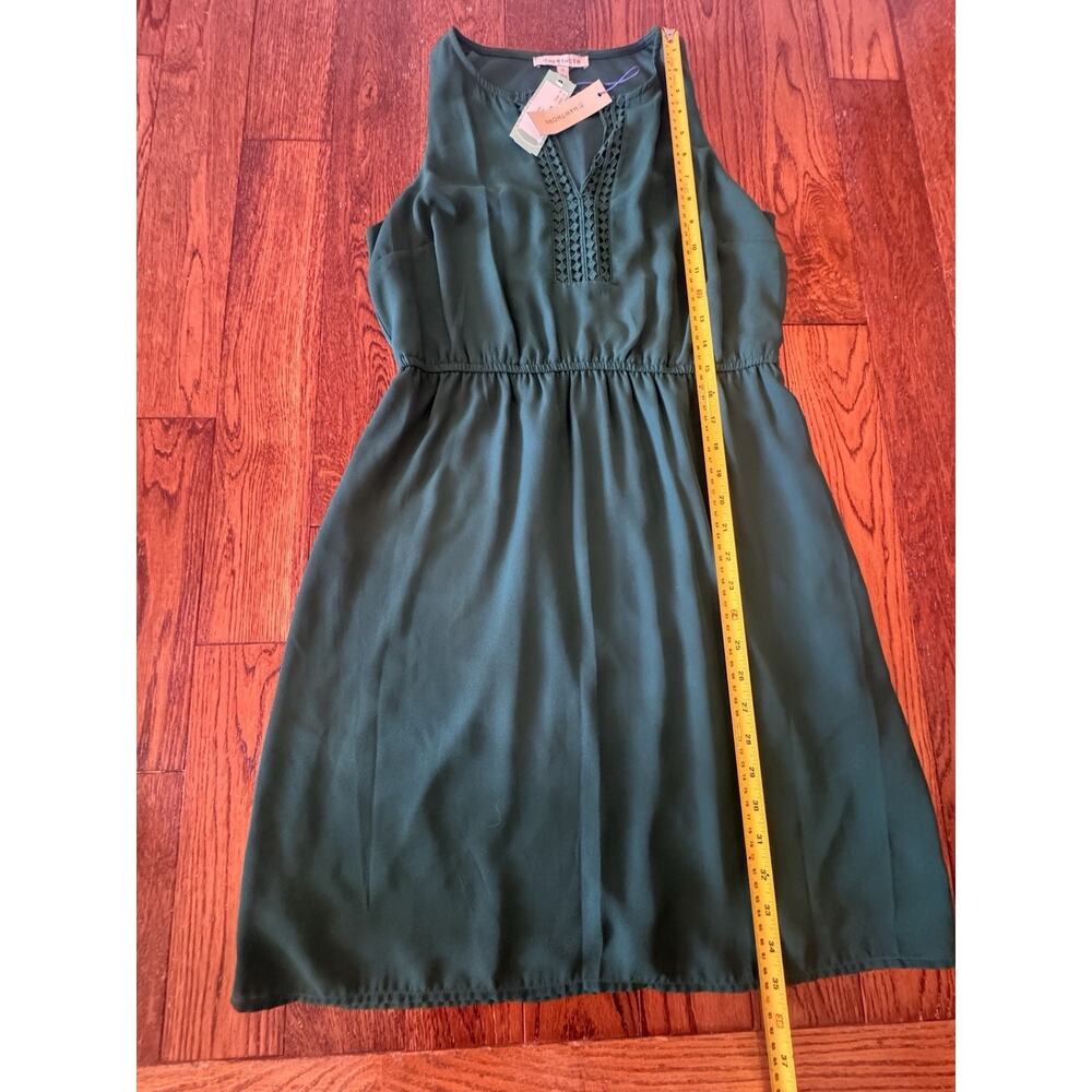 NWT 41 Hawthorn Bogota Dress Medium Emerald Green Tank Sleeveless Stitch Fix NEW - Picture 7 of 15